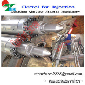 Barils de vis de Machine injection Modling